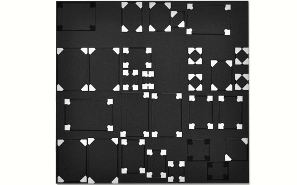 © Serena Amrein, B & Co. 1997, Pappe, Buchbinderleinwand