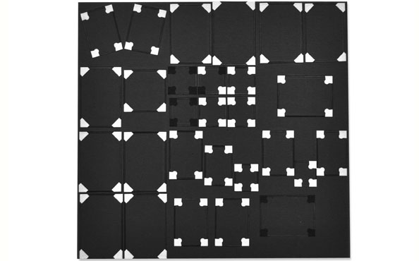 © Serena Amrein, B & Co. 1997, Pappe, Buchbinderleinwand