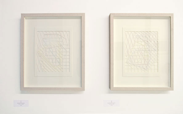 © Serena Amrein, Raster. digital. 1996, Ausstellung 2016. Galerie la Ligne