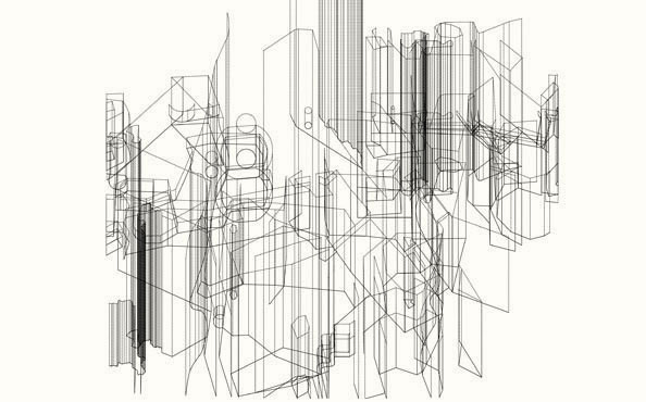 © Serena Amrein, fly level. 2000, Inkjet auf Leinwand, 115 × 130 cm