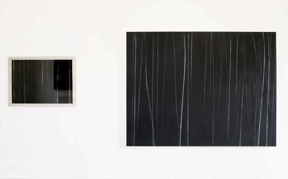 © Serena Amrein, Raum 1 2012, Blick in die Ausstellung Institut für Neue Technische Form, Darmstadt 2015