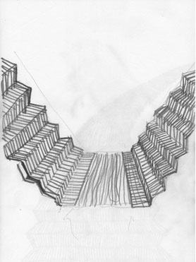 © Serena Amrein, to move. 2003, aus dem Skizzenbuch