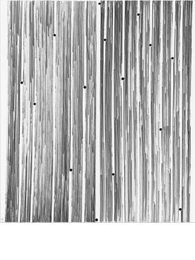 © Serena Amrein, Tanken. 2014, Tusche auf Bistrolkarton, 50 × 40 cm